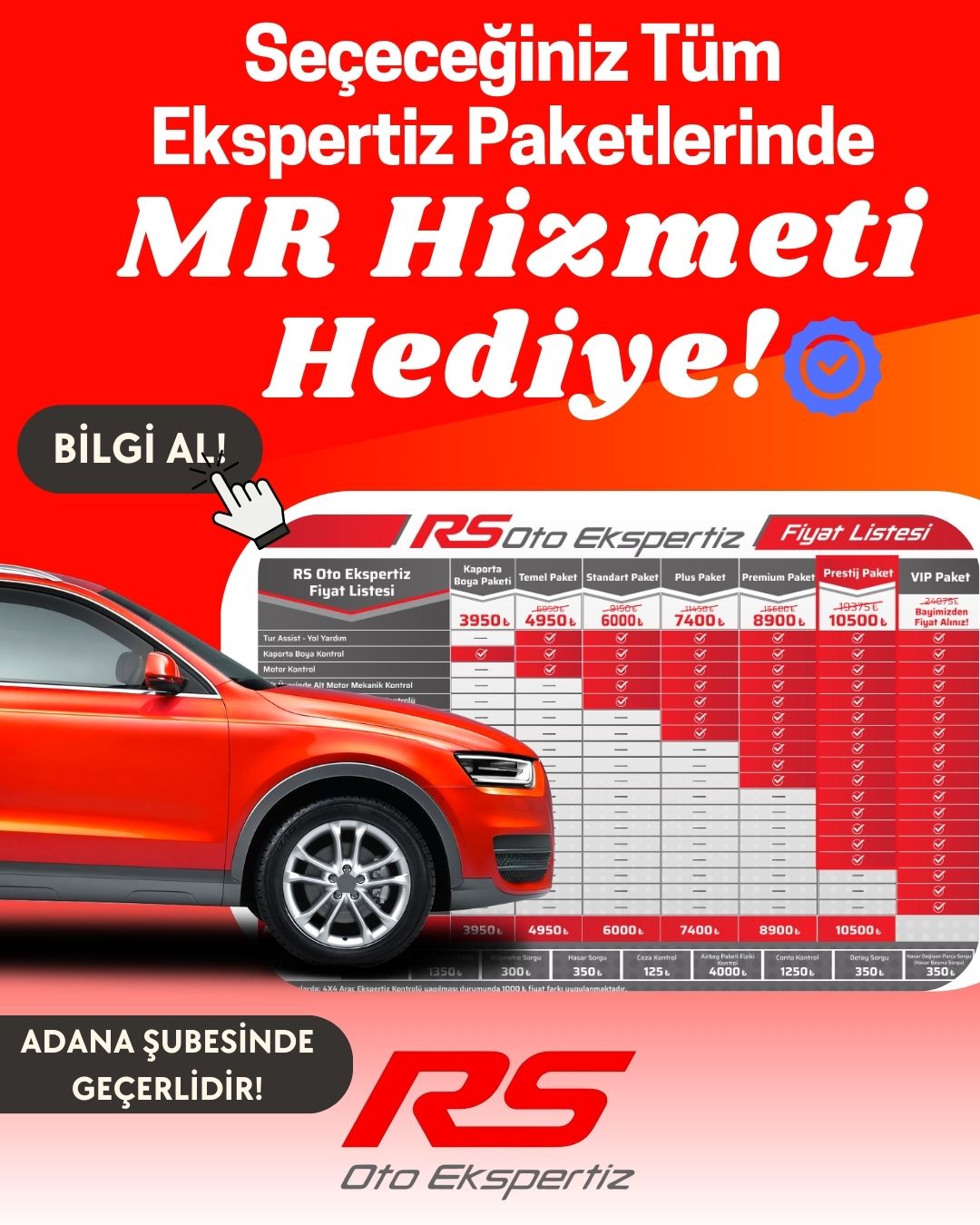 Oto Ekspertiz Adana Kampanya