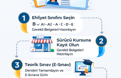 Ehliyet Nasıl Alınır? Adım Adım Güncel Süreç Rehberi